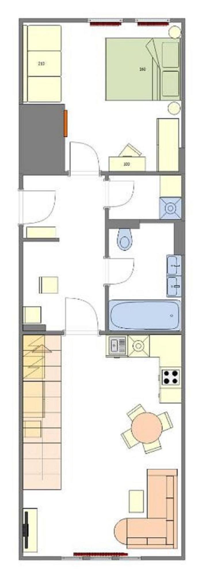 Quite Loft With Balcony And 3 Air Conditioners Praha Bagian luar foto